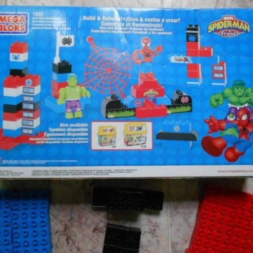 Retired Mega Bloks Spider-Man & Friends City Adventure Building Set #1992 - Picture 5 of 6